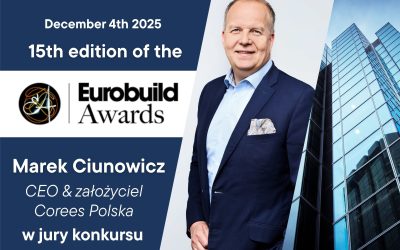 Marek Ciunowicz w jury Eurobuild Awards! 🏆